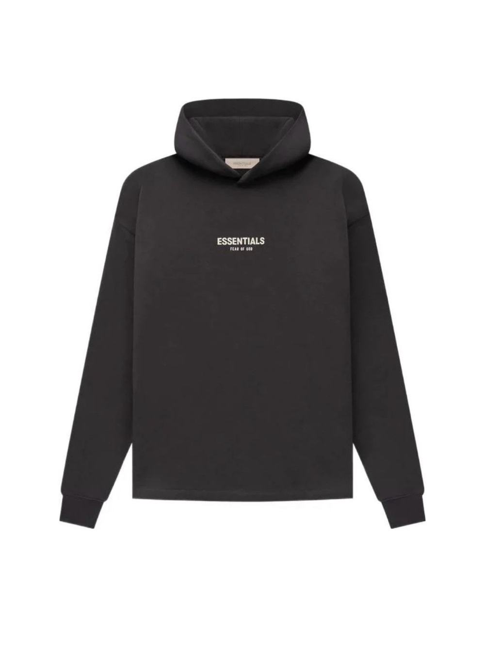 Fear of God ESSENTIALS Black Pullover Hoodie